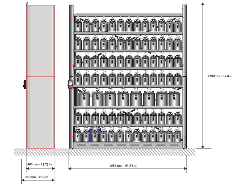 Alphamix 160 Systeem Bovenstuk 4 X 1 Liter