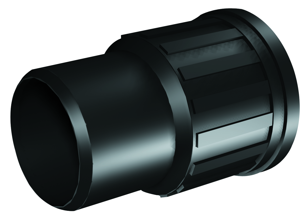 Schroefdraad Rubber Slangfitting Ø 29Mm