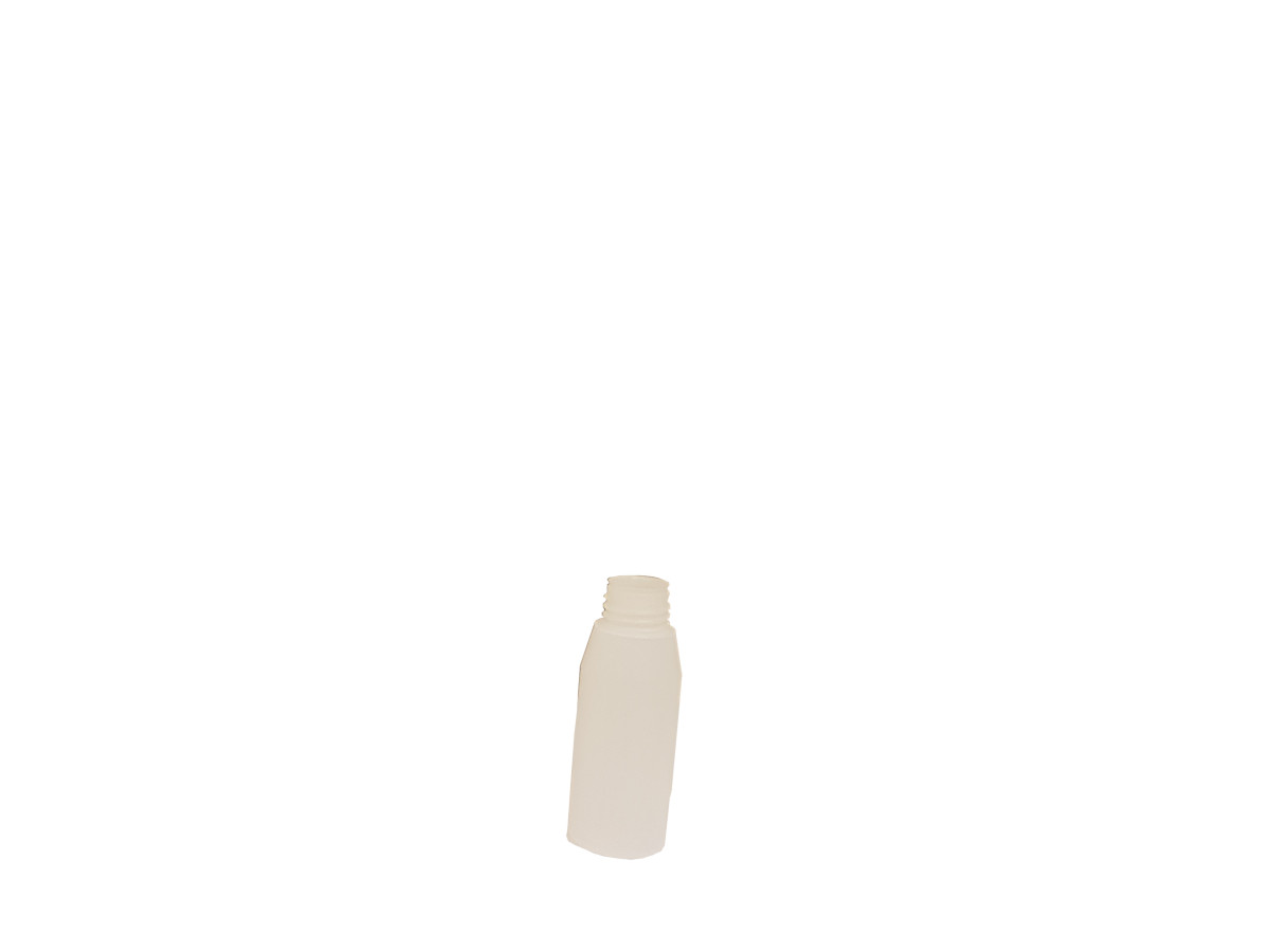 Witte Plastic Fles Zonder Dop 50 Ml