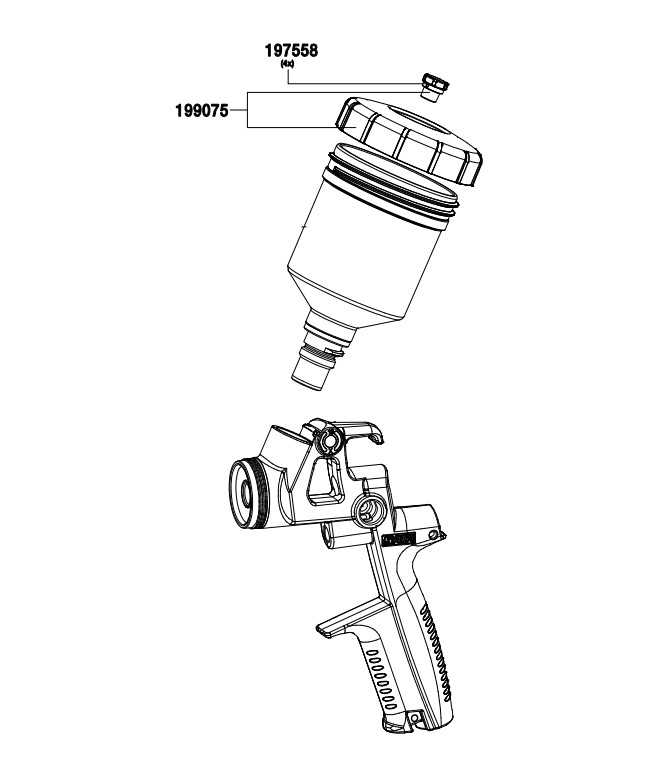 Schroefdop Met Druppelvanger Ring En Anti-Druppelpunt