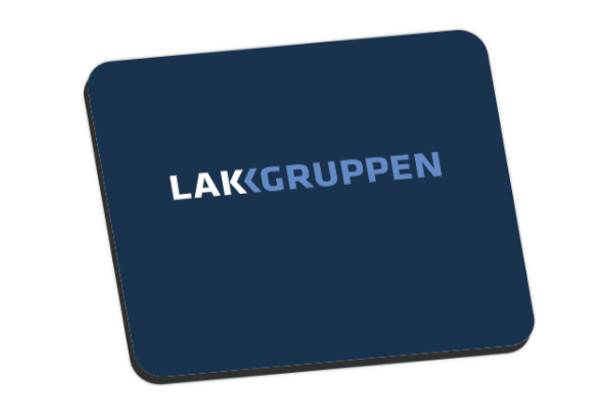 Muispad Met Lakgruppen Logo