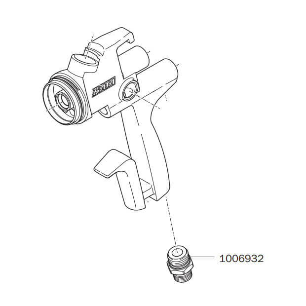 Luchtverbinding Voor 5000 B