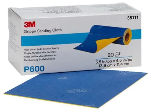 Grippy Sanding Cloth P600