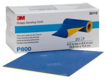 Grippy Sanding Cloth P800