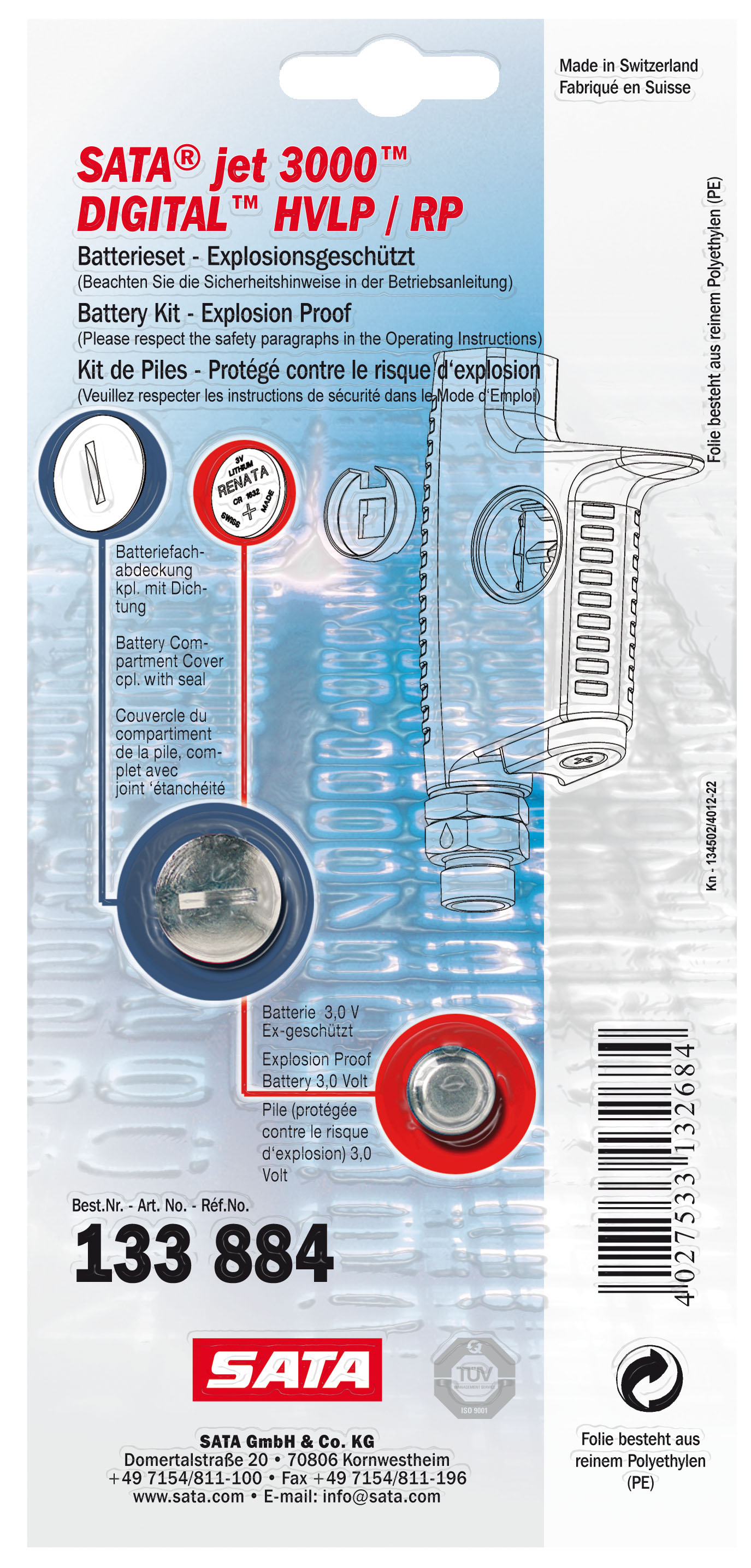 Battery Kit 133884 -  3000