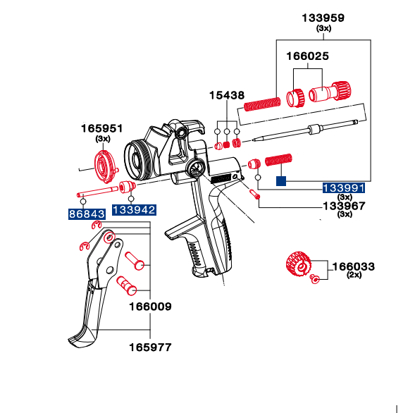 Reparatieset 166058 Voor Jet 4000 B