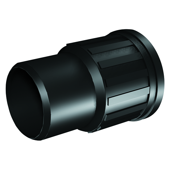 Schroefdraad Rubber Slangfitting Ø 25 Mm