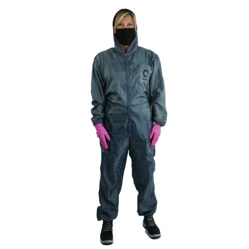 60-810 Nylon Beschermingsoverall Grijs