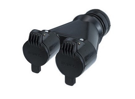 Y-Connector Met 2 Klepventielen Voor Ks260 Stofzuiger