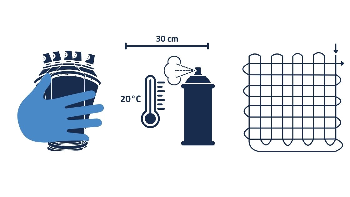 Sådan bruger du spraydåse maling