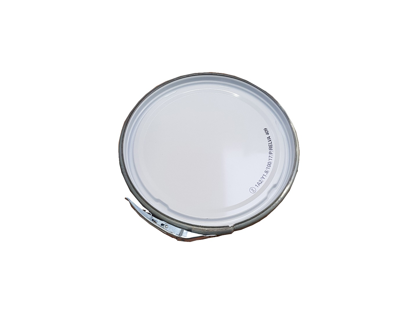 Blikdeksel 20 L Wit/Glanzend