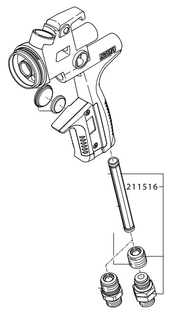 Seal Retainer Met Sleeve En Swivel Joint 211516
